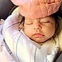 Mireya is registered to the contest to win money with this photo: adorable, baby, blanket, child, closeup, cozy, cute, face, indoor, infant, newborn, peaceful, pink_hat, portrait, resting, sleeping, soft_light, swaddled, warm, wrapped