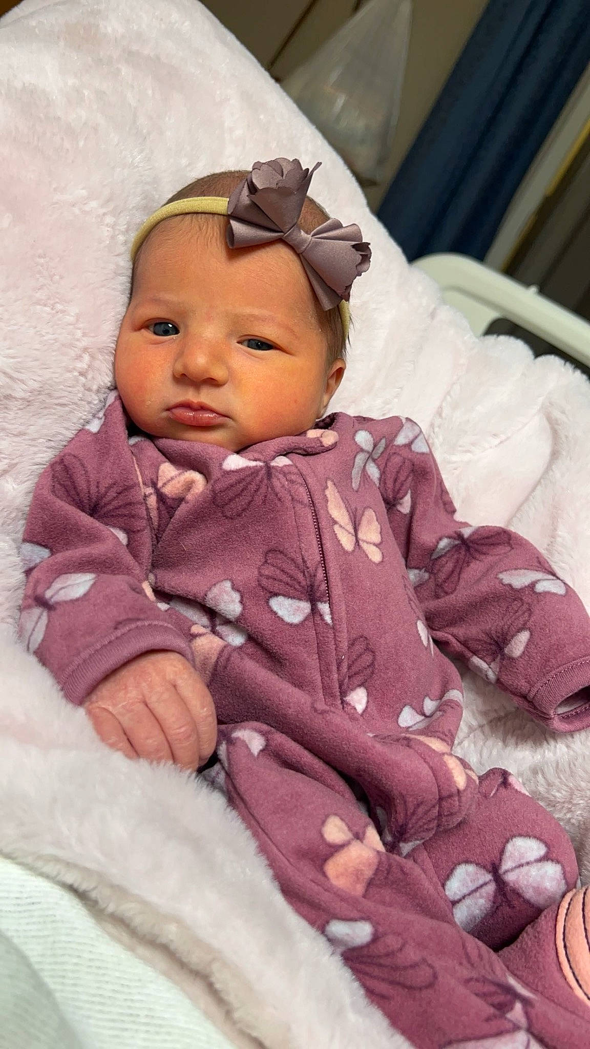 Jordyn joined the competition — help win amazing prizes! baby, baby_sleeping, baby_toddler_clothing, cheek, child, comfort, eye, eyebrow, happy, iris, linens, lip, mouth, nose, outerwear, person, pink, sitting, skin, sleeve