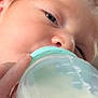 Kingston is registered to the contest to win money with this photo: baby, bottle, child, closeup, cute, expression, face, feeding, hand, human, infant, milk, mouth, newborn, nursing, portrait, resting, skin, soft_light, young