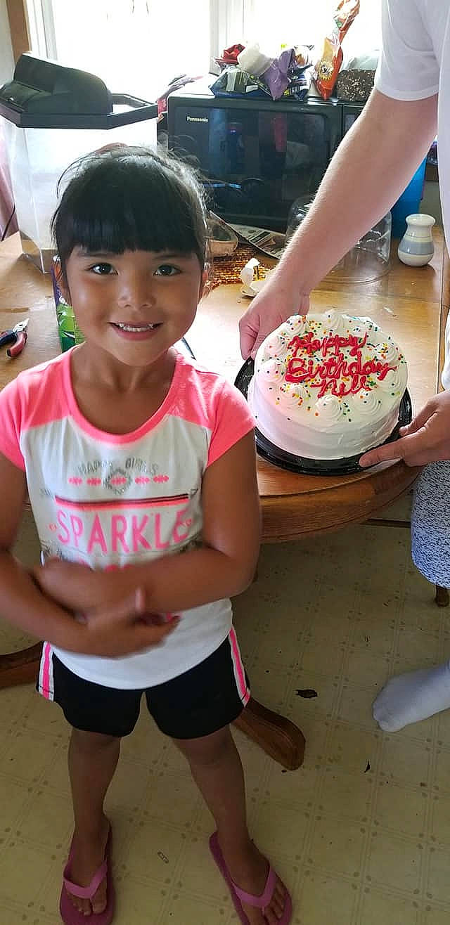 Tracy is registered to the contest to win money with this photo: child, cuisine, dessert, food, joy, person, toddler