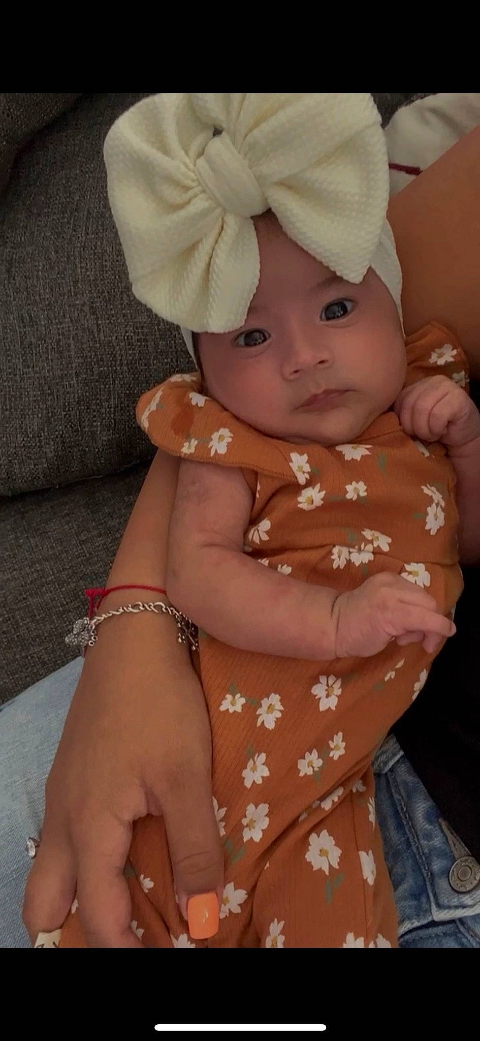 Mila Isabella joined the competition — help win amazing prizes! arm, baby, baby_toddler_clothing, cap, chest, dress, eyelash, finger, headwear, human_body, lip, nail, neck, person, pink, shoulder, skin, sleeve, thigh, thumb