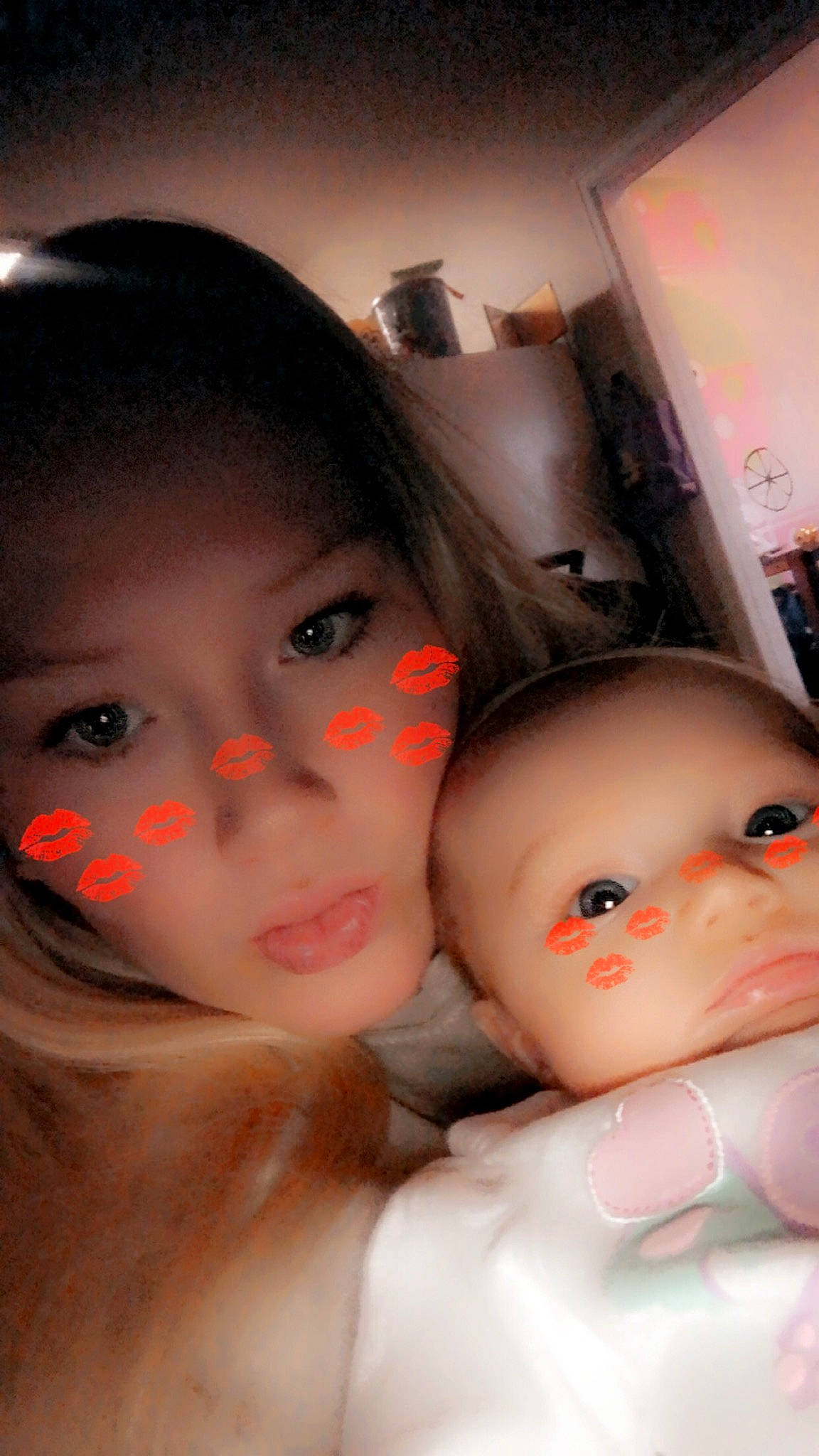 Kensleigh joined the competition — help win amazing prizes! beauty, black_hair, cheek, child, close_up, doll, eyebrow, eyelash, flash_photography, forehead, fun, fur, happy, iris, lip, mouth, nose, person, skin, toddler