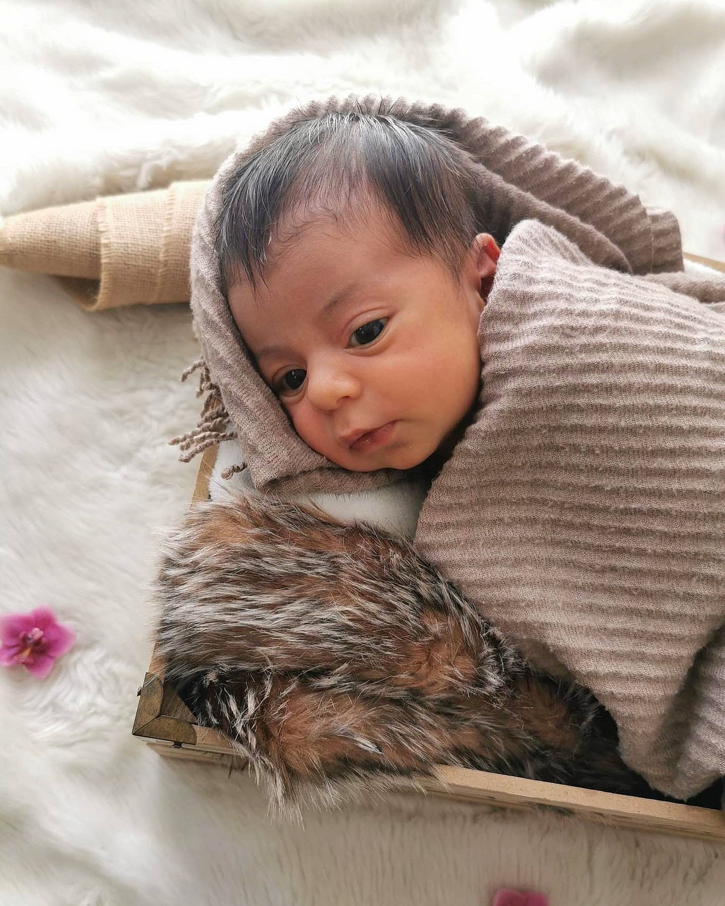 Dilara a rejoint le concours — aidez-le/la à gagner de superbes lots ! baby, canidae, child, comfort, felidae, flooring, fur, happy, linens, nap, person, portrait_photography, sitting, skin, sleep, textile, toddler, whiskers, winter, wood