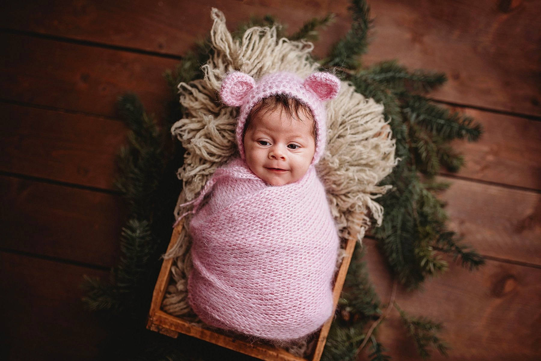 Luna is registered to the contest to win money with this photo: child, crochet, flower, girl, hair_accessory, headpiece, infant, person, photograph, pink, portrait_photography, smile, toddler