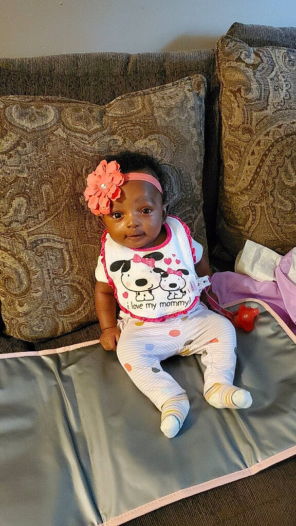 Legaci joined the competition — help win amazing prizes! baby, child, person, sitting, smile, toddler