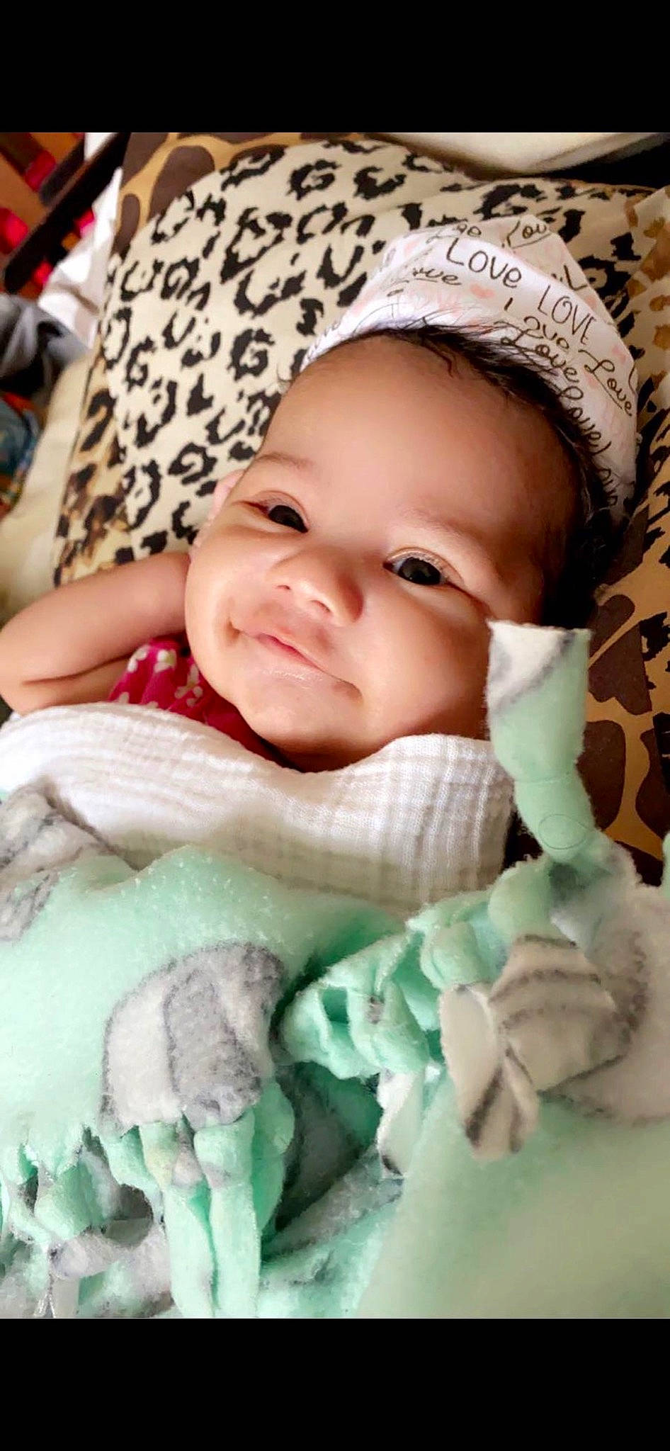 Jaylynn is registered to the contest to win money with this photo: baby, baby_toddler_clothing, cheek, chin, comfort, eye, face, happy, headgear, iris, lip, mouth, nose, person, pink, product, skin, smile, textile, toddler