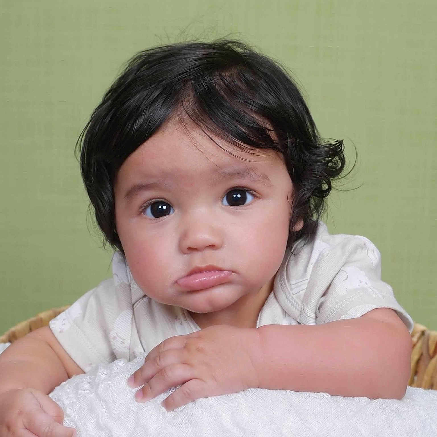 Amelia joined the competition — help win amazing prizes! baby, blackhair, bodypart, clothing, dress, face, finger, frown, hair, hand, happy, head, newborn, person, photography, portrait, sad, shoulder, smile, t_shirt