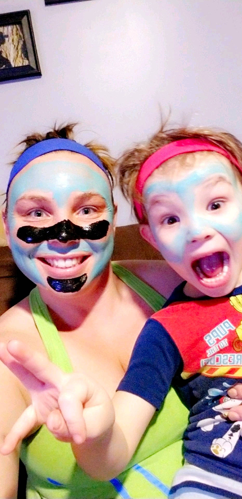 Landon is registered to the contest to win money with this photo: child, face, facial_expression, fun, happy, head, laugh, mouth, nose, person, photography, selfie, smile, surprise, toddler