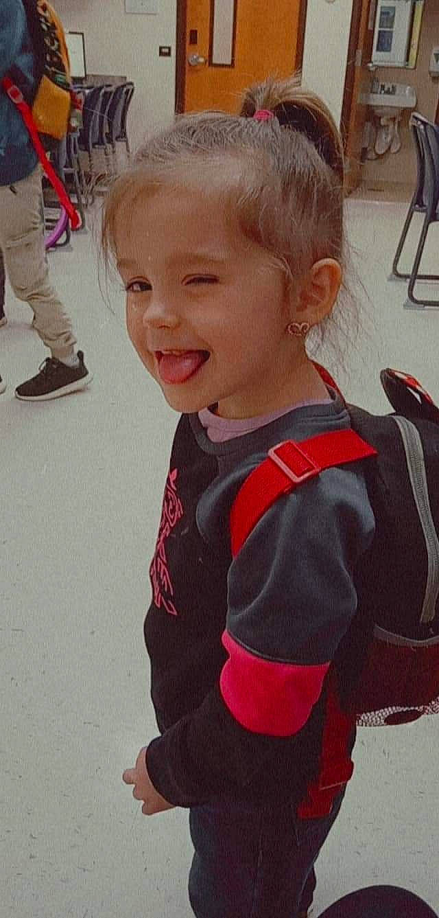 Lillian joined the competition — help win amazing prizes! blond, carmine, chair, child, event, eye, flooring, fun, hairstyle, happy, head, joint, joy, leisure, person, personal_protective_equipment, play, recreation, skin, sleeve