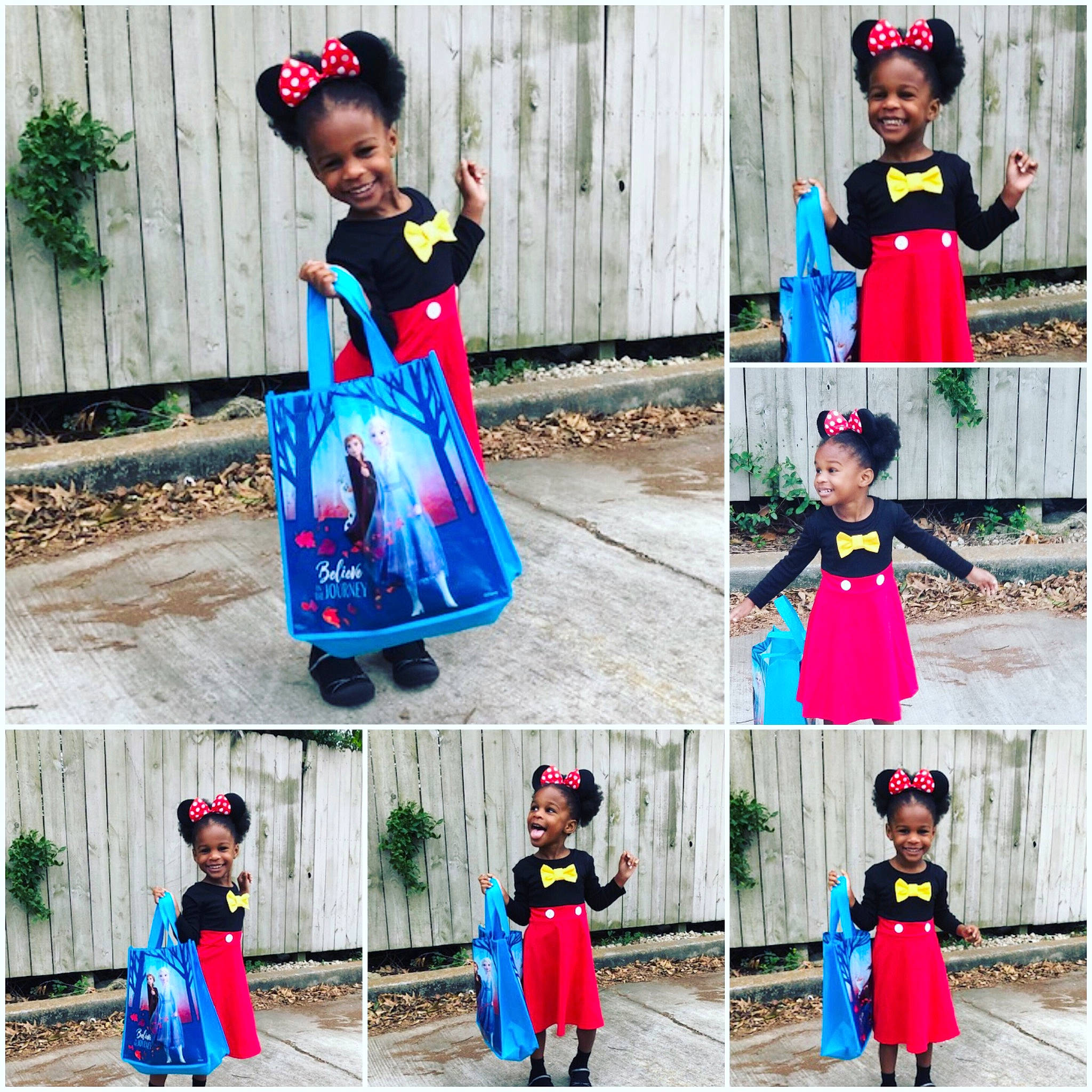 Makenzi joined the competition — help win amazing prizes! blue, child, clothing, facial_expression, fashion, happy, headgear, human, joy, magenta, outerwear, people, person, photograph, pink, plant, red, sleeve, standing, street_fashion