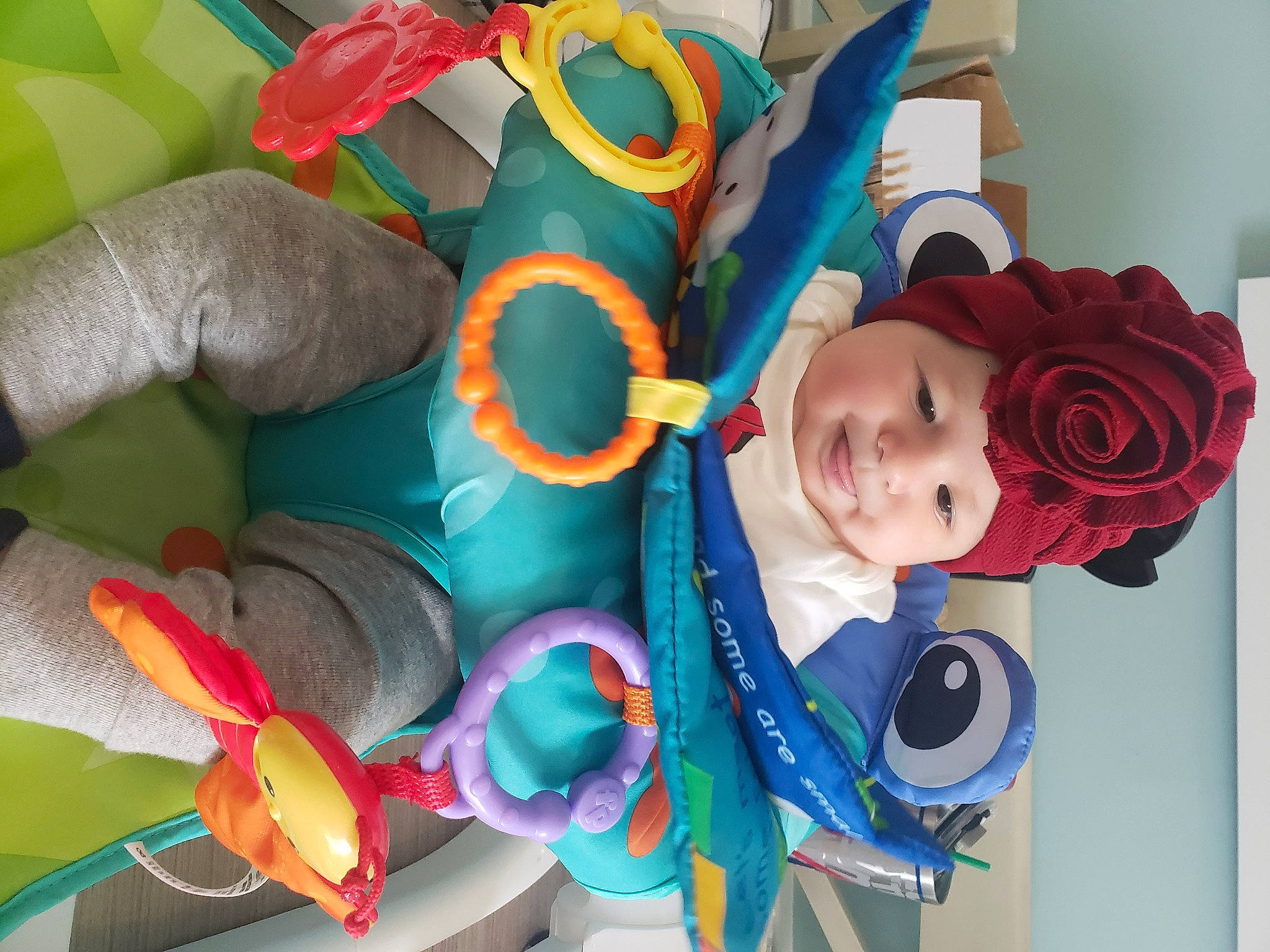 Amelia joined the competition — help win amazing prizes! azure, baby, baby_products, baby_toys, carmine, child, electric_blue, fun, headwear, person, petal, pink, plant, plastic, plush, room, rose, rose_order, stuffed_toy, textile