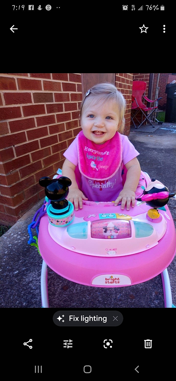 Anastasia Grace  joined the competition — help win amazing prizes! baby, child, fun, joy, person, pink, play, product, toddler, toy