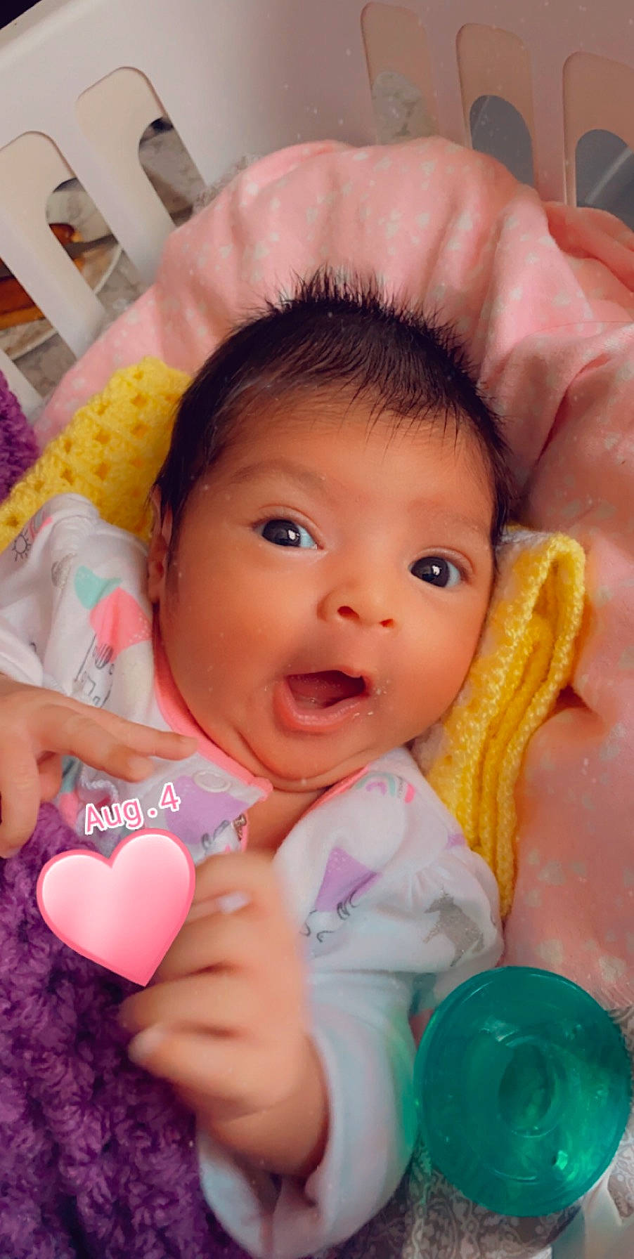 Violeta is registered to the contest to win money with this photo: baby, baby_playing_with_toys, baby_products, baby_toys, beauty, cheek, child, eye, face, iris, mouth, nose, person, pink, play, product, skin, smile, toddler, toy