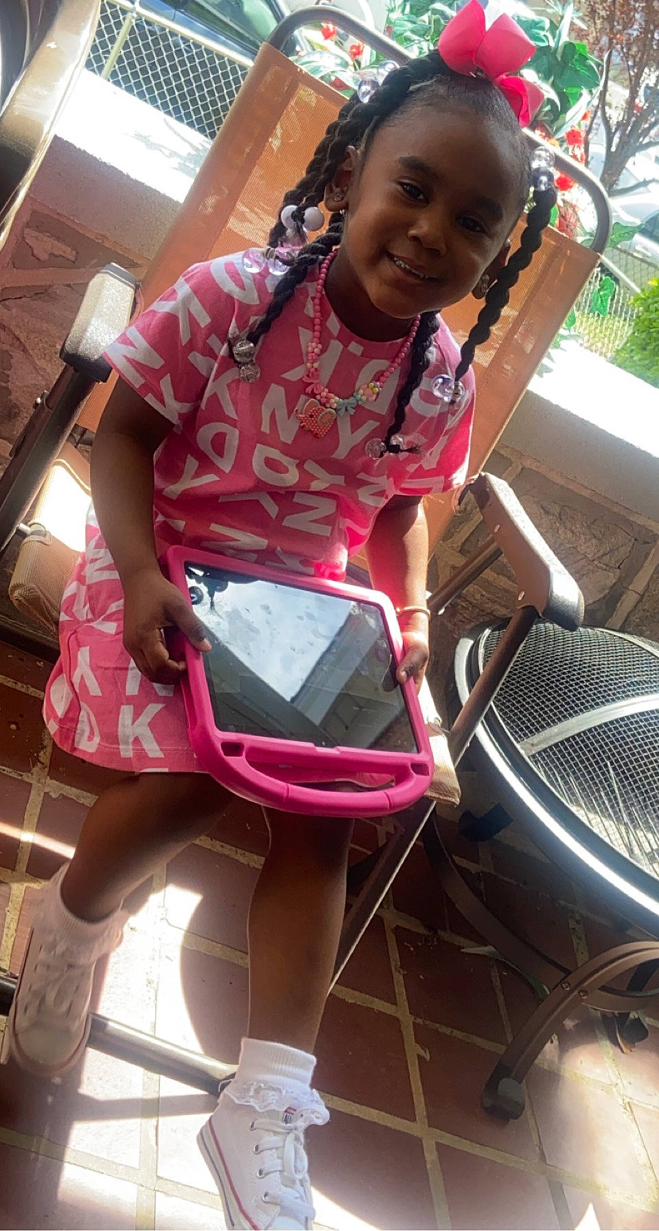 Azuri joined the competition — help win amazing prizes! automotive_tire, backpack, bag, beauty, bicycle_tire, child, fun, human_leg, joy, knee, leg, leisure, luggage_and_bags, magenta, person, pink, sandal, shoe, sitting, snapshot