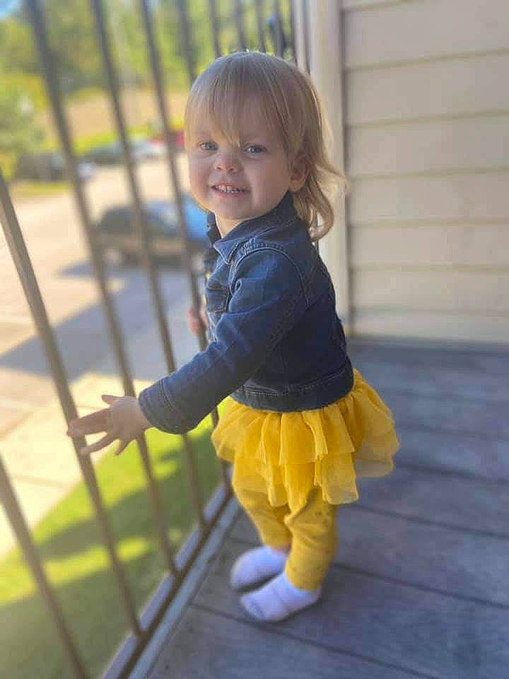 Kenleigh joined the competition — help win amazing prizes! baby, baby_toddler_clothing, electric_blue, eye, face, fun, grass, happy, iris, joy, outerwear, pattern, people_in_nature, person, play, recreation, sleeve, smile, street_fashion, swing