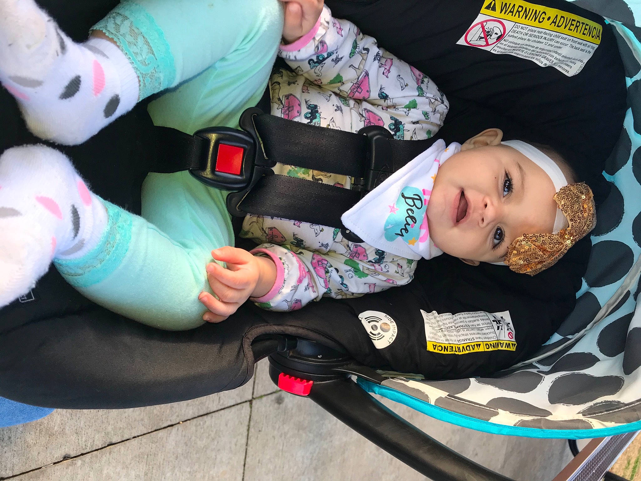 Lylah joined the competition — help win amazing prizes! baby, baby_products, baby_toddler_clothing, baby_toys, child, comfort, glove, headwear, lap, person, sock, stuffed_toy, toddler, toy