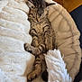 Nounou participe au concours pour gagner de l'argent avec cette photo : kitten, cat, sleeping, cozy, fluffy, bed, tabby, pet, animal, cute, resting, feline, soft, indoor, young, fur, whiskers, paws, relaxed, adorable
