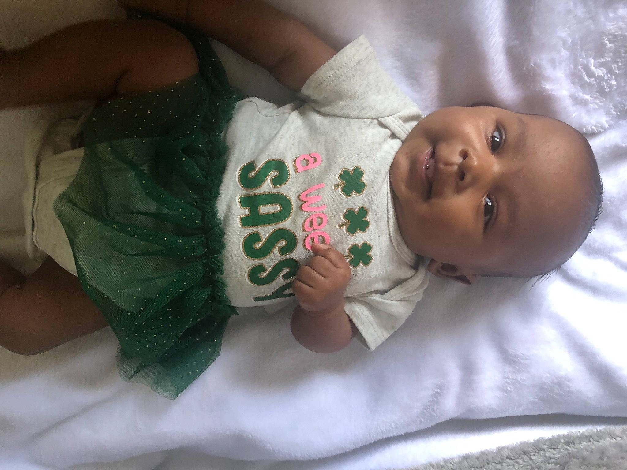 Mahriannah is registered to the contest to win money with this photo: arm, baby, baby_toddler_clothing, cheek, comfort, eye, face, finger, hand, happy, head, human_body, iris, lip, mouth, nose, person, product, skin, sleeve