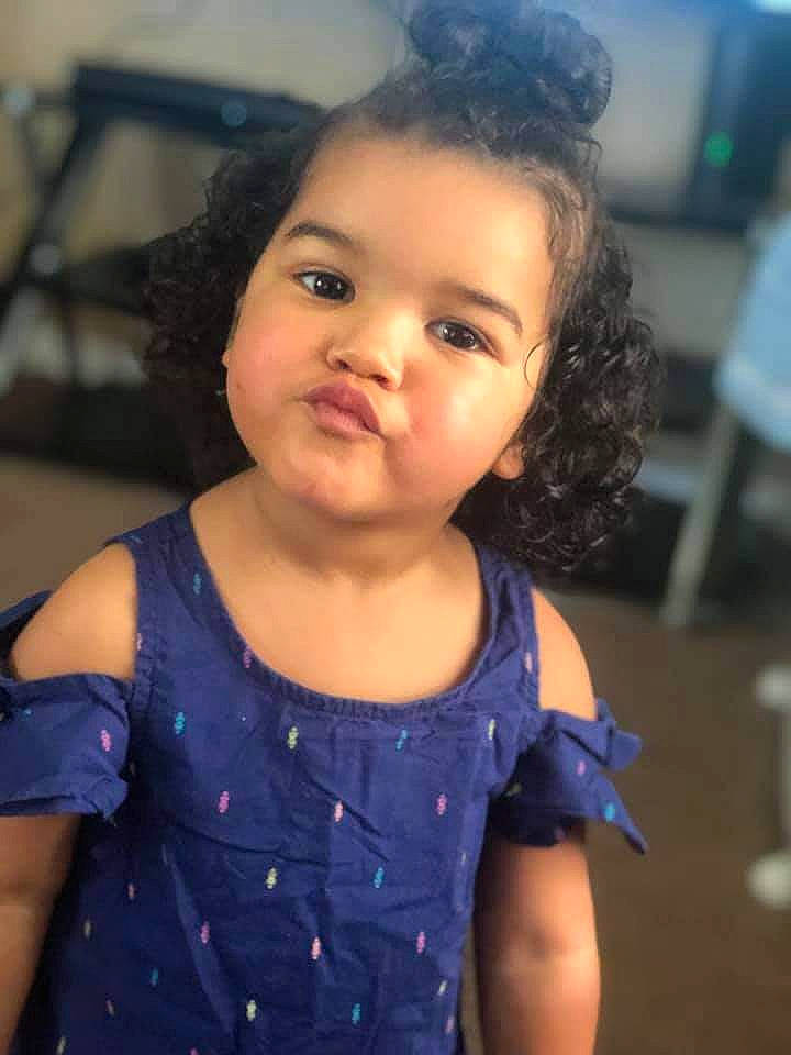 Serenity is registered to the contest to win money with this photo: black_hair, cheek, child, child_model, face, hair, head, person, smile, toddler