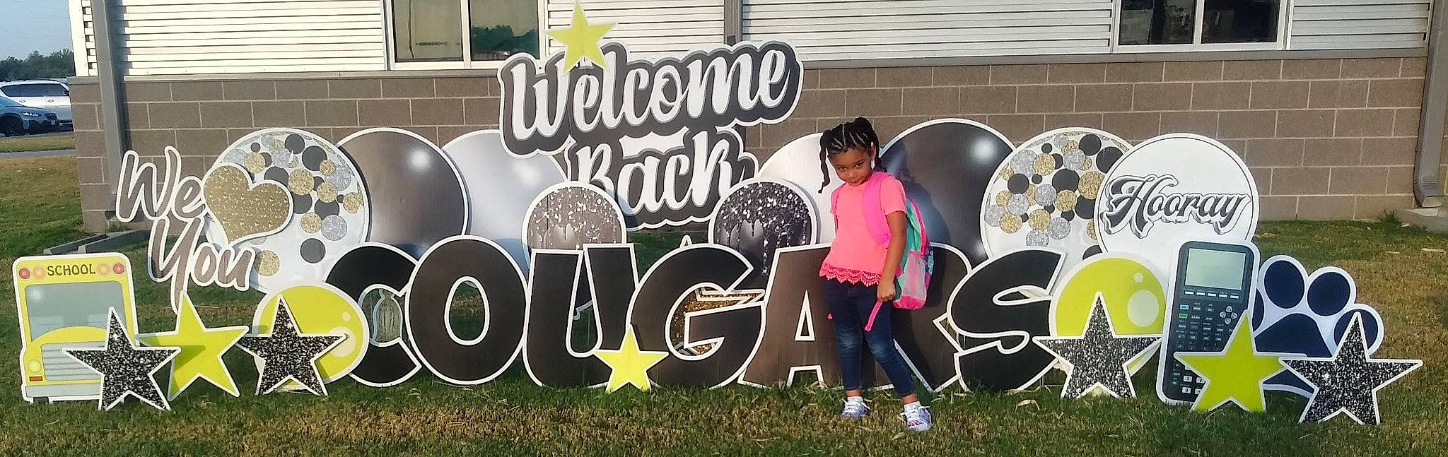 Lilliana joined the competition — help win amazing prizes! advertising, art, banner, font, fun, graffiti, graphics, grass, hat, leisure, logo, mural, person, plant, recreation, signage, sitting, t_shirt, visual_arts, window