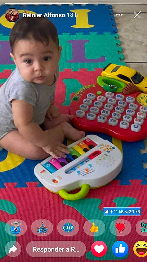 Alejandro Alfonso is registered to the contest to win money with this photo: baby, baby_playing_with_toys, baby_toys, child, design, flooring, font, fun, green, learning, leisure, person, play, product, recreation, red, room, sharing, toddler, toy