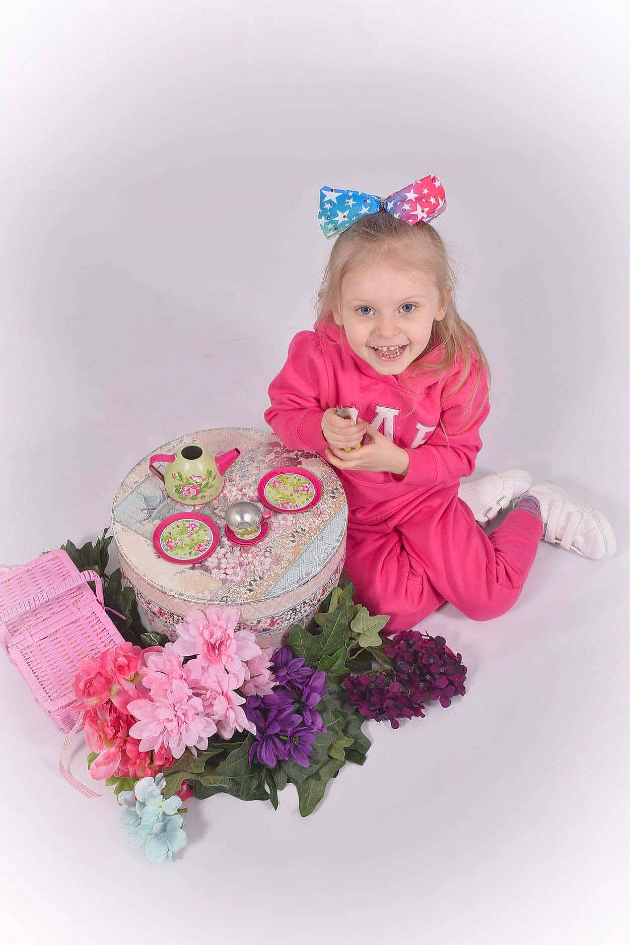 Kayleerose joined the competition — help win amazing prizes! baby, baby_products, baby_toddler_clothing, bouquet, child, costume, cut_flowers, flower, hair_accessory, headgear, headpiece, joy, person, photography, pink, plant, play, product, smile, toddler