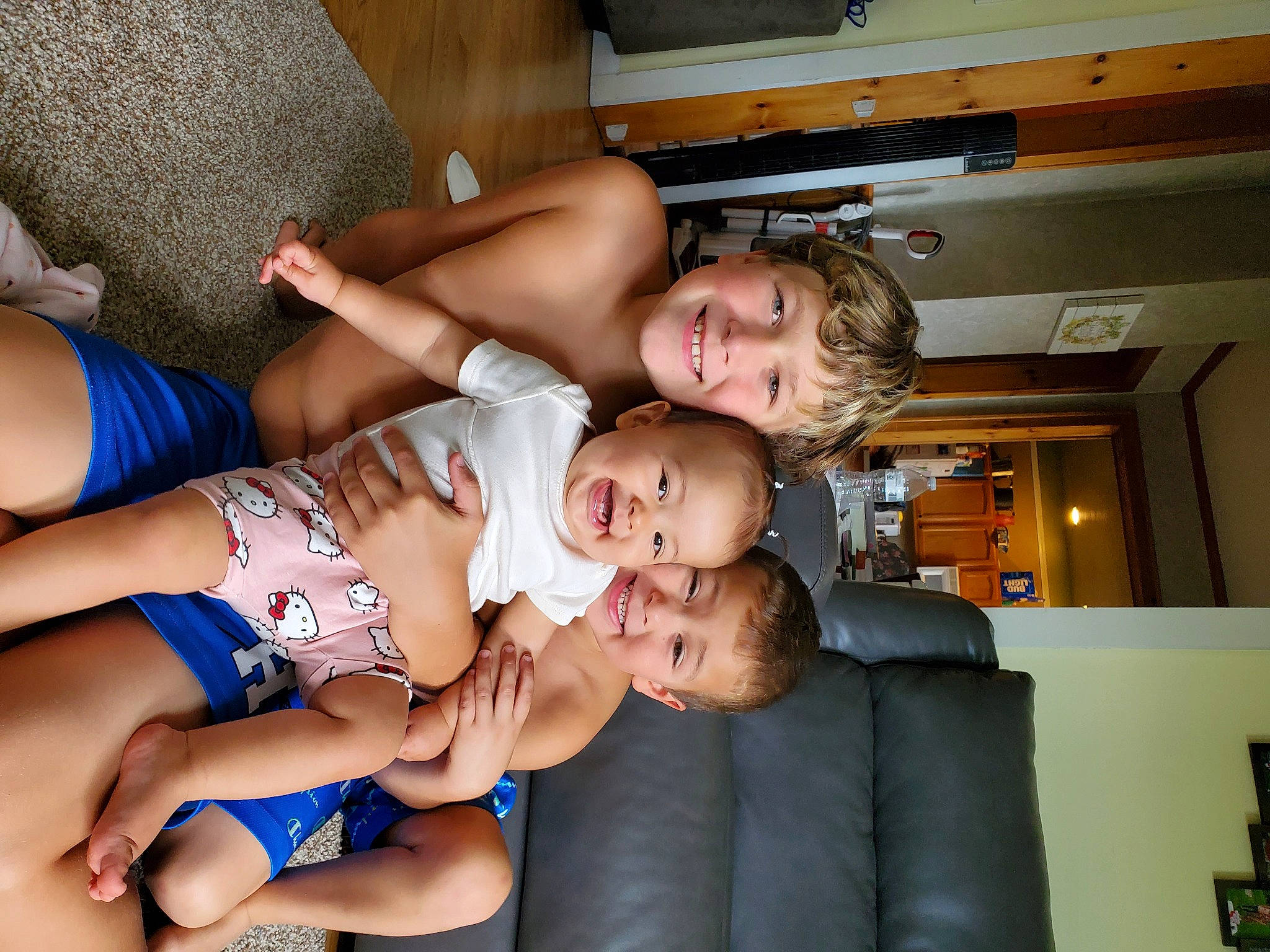 Elora joined the competition — help win amazing prizes! abdomen, arm, baby, chest, comfort, couch, eye, hand, happy, head, human_body, joy, leg, mouth, muscle, person, skin, smile, stomach, thigh