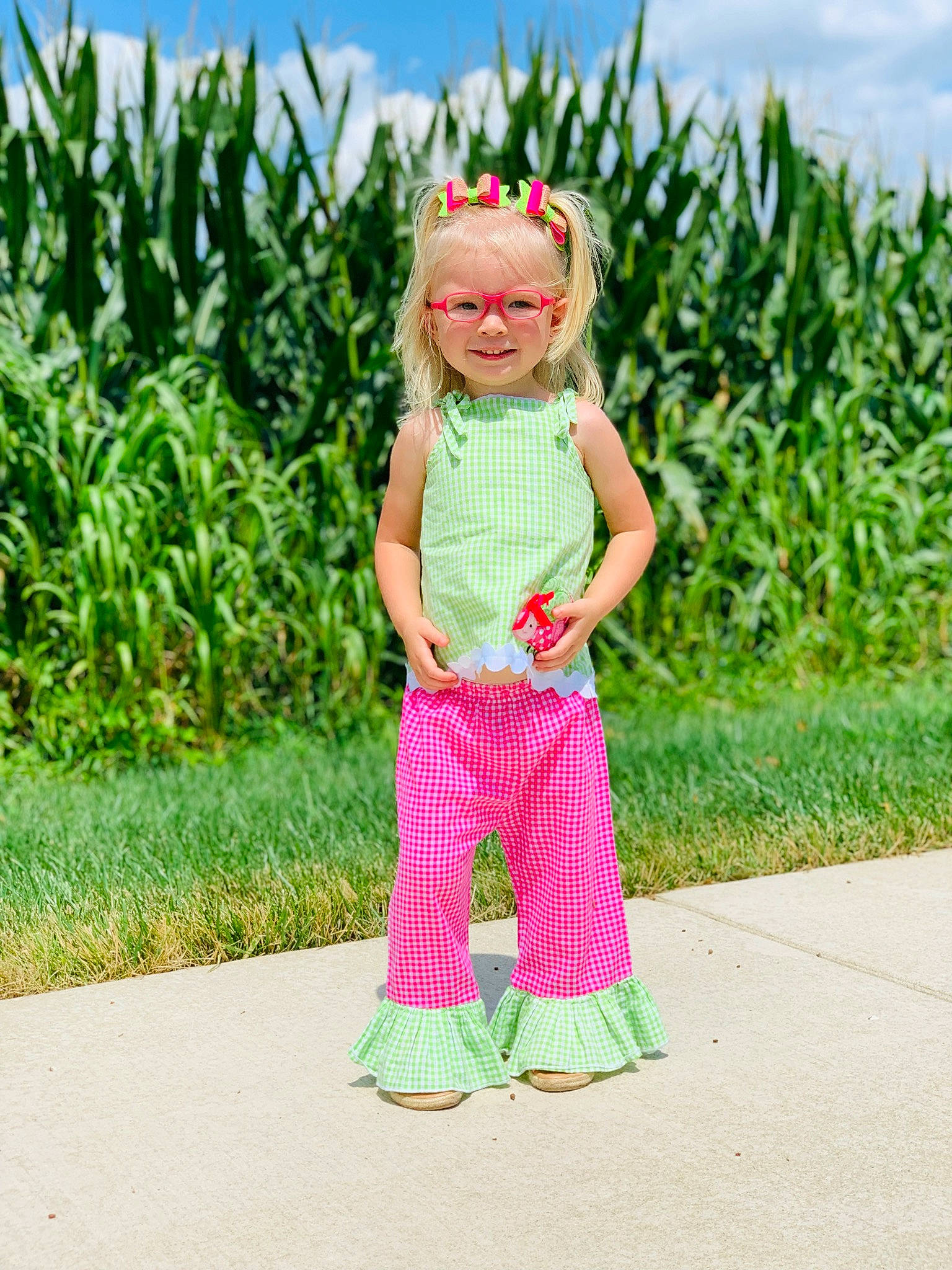 Vaydalynn is registered to the contest to win money with this photo: baby, baby_toddler_clothing, cloud, denim, grass, grass_family, grassland, happy, joy, leisure, magenta, outerwear, pattern, people_in_nature, person, plant, sky, sleeve, smile, street_fashion