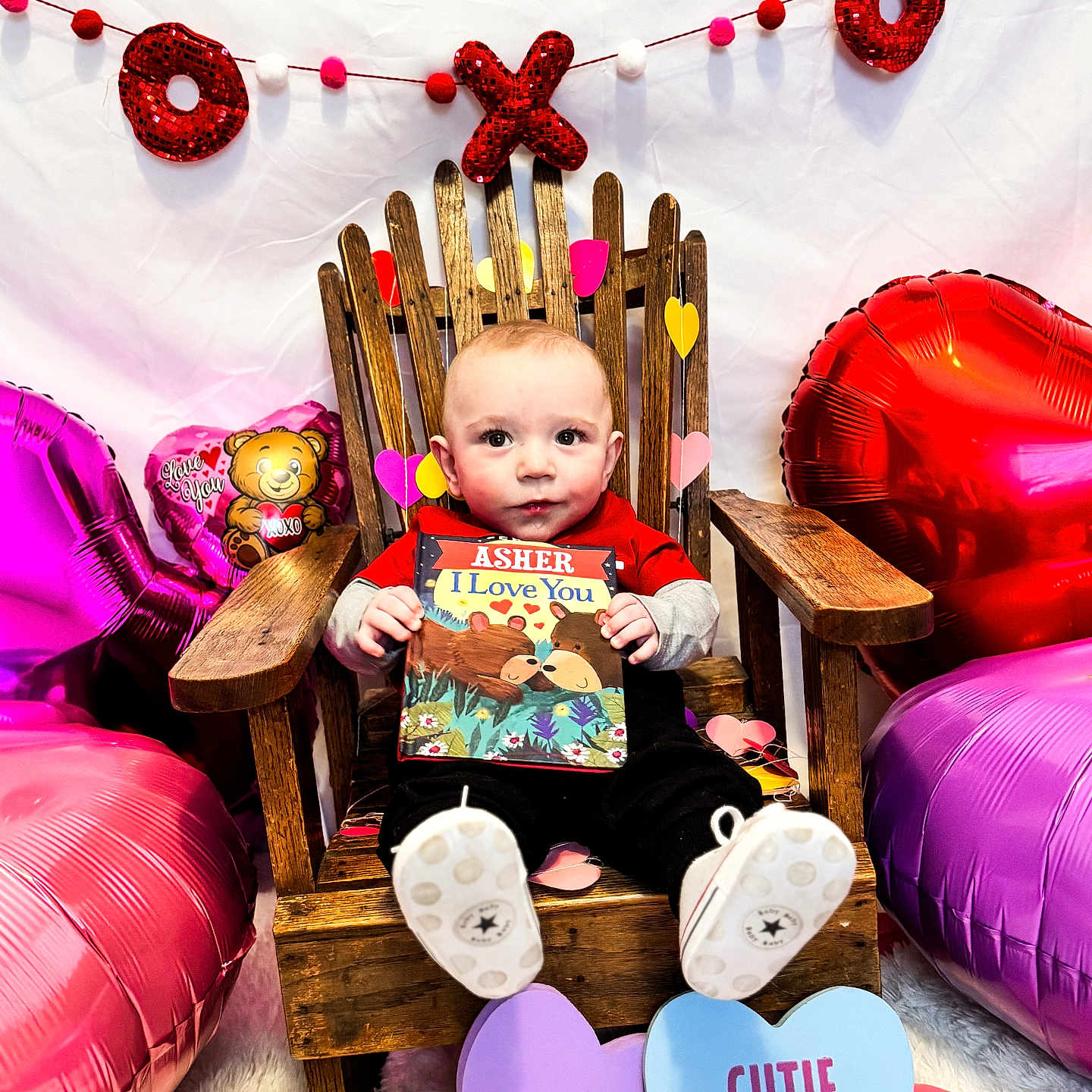 Asher joined the competition — help win amazing prizes! baby, birthdaycake, cake, chair, clothing, cream, cushion, dessert, face, food, footwear, fun, furniture, head, homedecor, people, person, photography, portrait, shoe