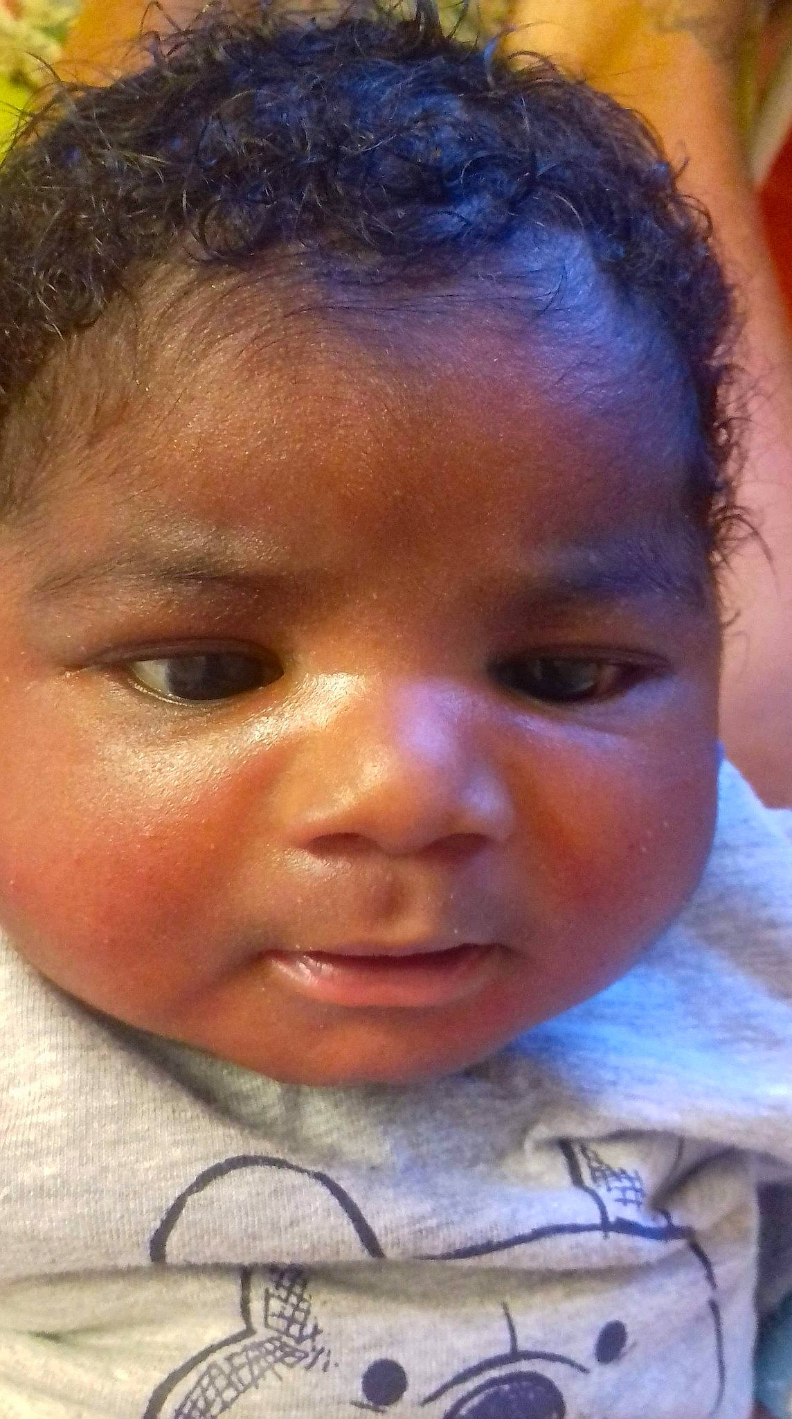 Malaijah participe au concours pour gagner de l'argent avec cette photo : baby, cheek, child, chin, close_up, ear, eye, eyebrow, face, facial_expression, forehead, hair, hairstyle, head, human, lip, nose, person, skin, smile