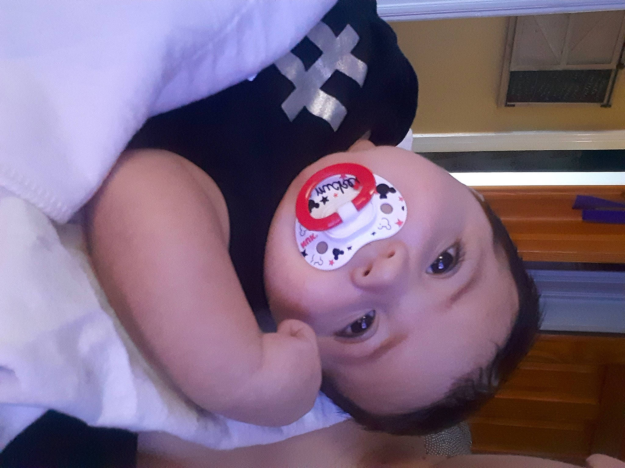 Kalel joined the competition — help win amazing prizes! baby, baby_toddler_clothing, black_hair, cap, cheek, child, ear, elbow, electric_blue, eyelash, finger, fun, happy, mouth, nail, neck, nose, person, skin, smile