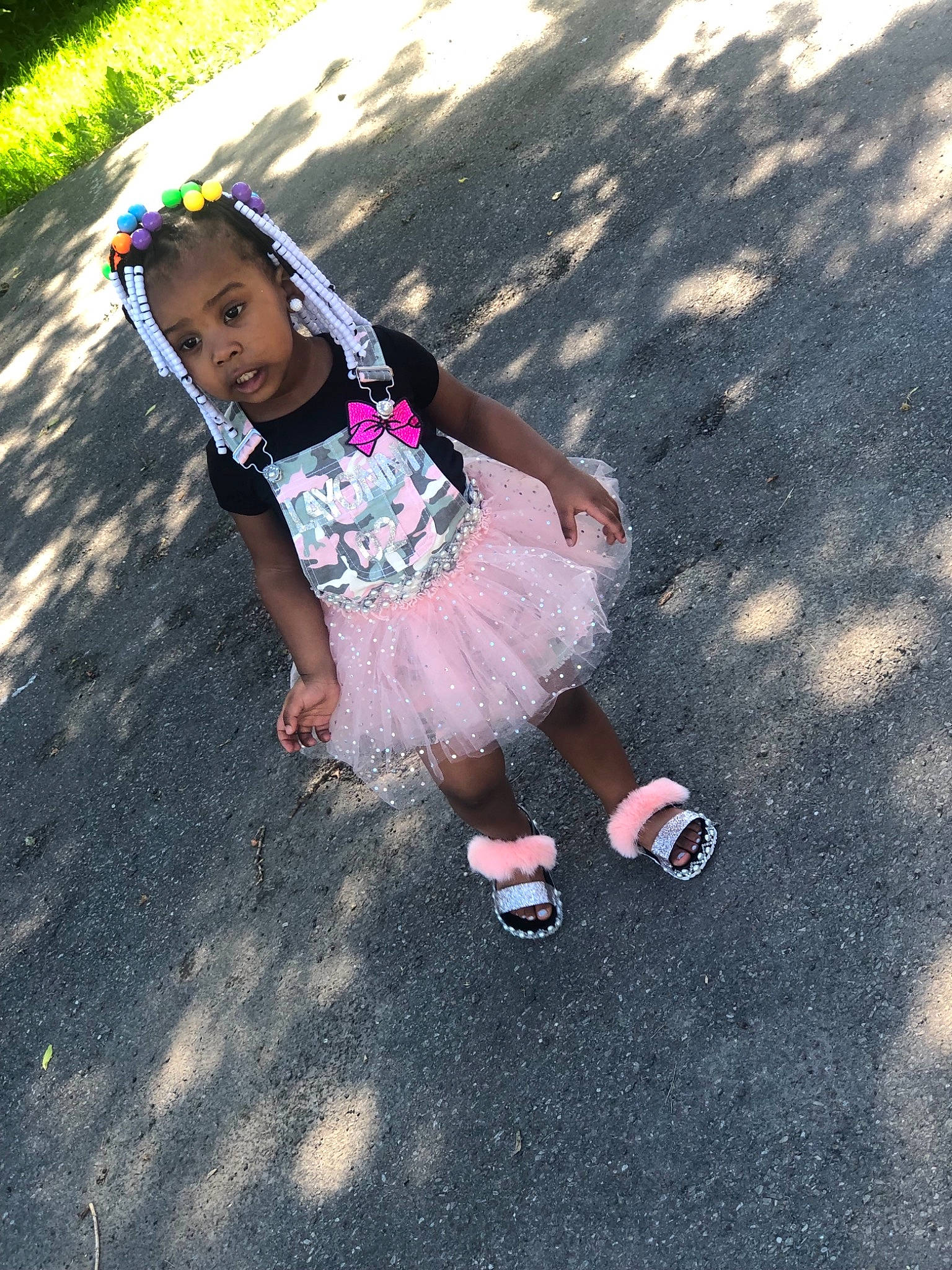Layonni joined the competition — help win amazing prizes! asphalt, child, footwear, fun, happy, person, photography, pink, plant, play, shoe, skin, smile, toddler, vacation