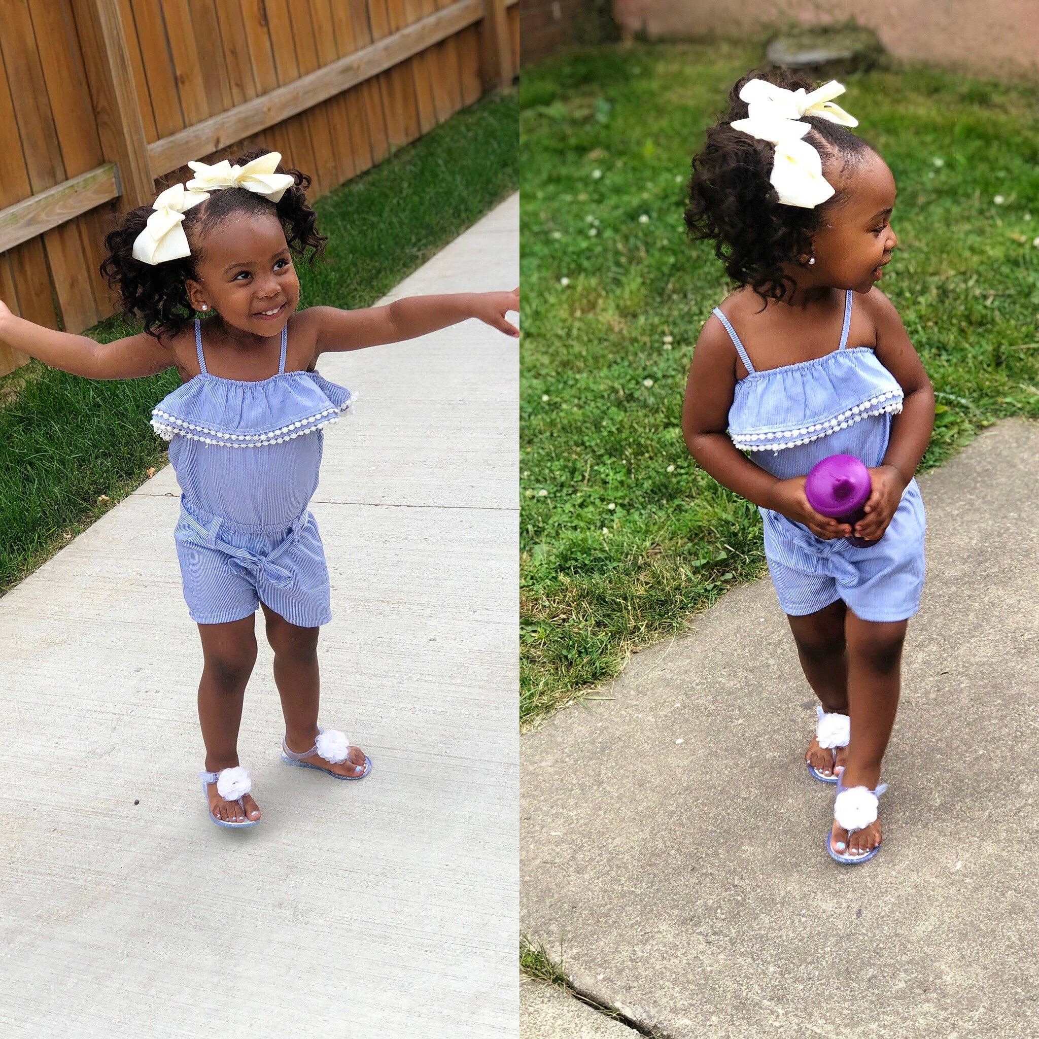 Layonni joined the competition — help win amazing prizes! baby, beauty, child, dress, flower, footwear, hair_accessory, happy, headband, headgear, joy, pattern, person, plant, play, shoe, smile, summer, toddler, vacation