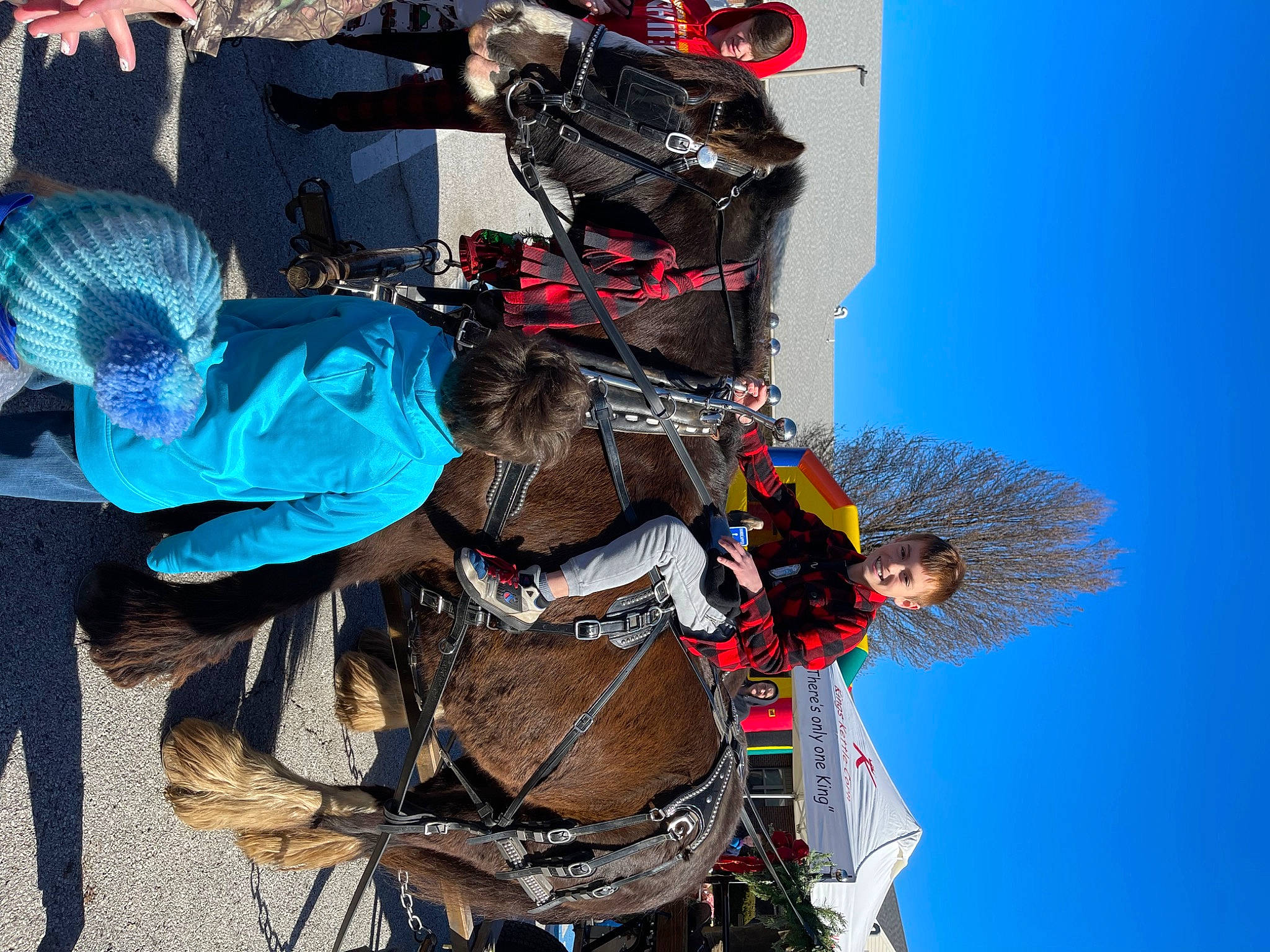 Karsin joined the competition — help win amazing prizes! adventure, automotive_tire, bit, bridle, electric_blue, extreme_sport, fun, horse_supplies, horse_tack, joy, leisure, organism, pack_animal, parachuting, person, recreation, rein, sky, sports, tradition