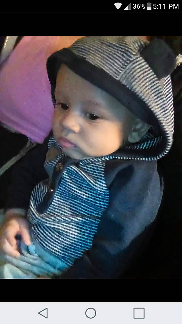 Kobie joined the competition — help win amazing prizes! baby, black_hair, bonnet, cap, cheek, child, cool, eye, hat, head, headgear, headwear, mouth, nose, person, product, skin, smile, sun_hat, toddler