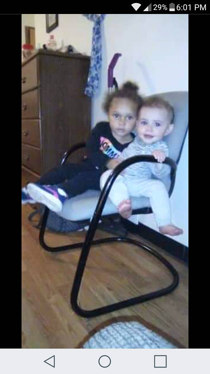 Aryianna joined the competition — help win amazing prizes! baby, baby_products, chair, child, fun, furniture, leg, person, product, sitting, smile, swing, toddler