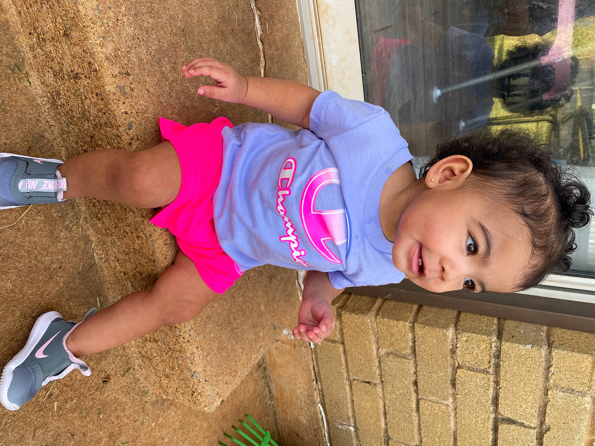 Asa joined the competition — help win amazing prizes! child, elbow, fun, happy, hat, human_leg, knee, leg, leisure, mouth, person, plant, shorts, smile, soil, t_shirt, thigh, toddler, tree, vacation