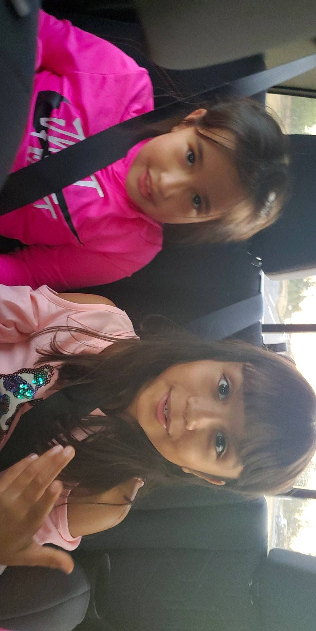 Jasmine Dianna joined the competition — help win amazing prizes! bangs, black_hair, cheek, child, event, eye, eyebrow, eyelash, eyewear, fun, happy, jaw, joy, leisure, lip, magenta, mouth, nose, person, sitting