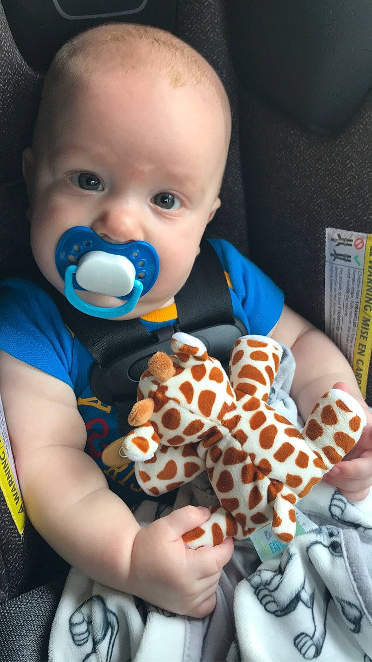 Zadryan is registered to the contest to win money with this photo: azure, baby, baby_toddler_clothing, cheek, child, comfort, cool, ear, eye, eyelash, fun, happy, iris, mouth, nose, pattern, person, photograph, skin, toddler