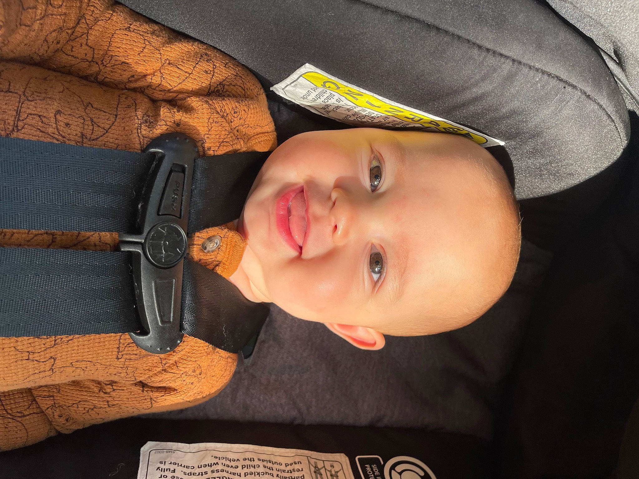 Jaxson joined the competition — help win amazing prizes! baby, baby_products, baby_toddler_clothing, cheek, child, eyebrow, eyelash, fashion_accessory, fun, happy, hat, headgear, joy, lip, mouth, nose, person, skin, smile, toddler