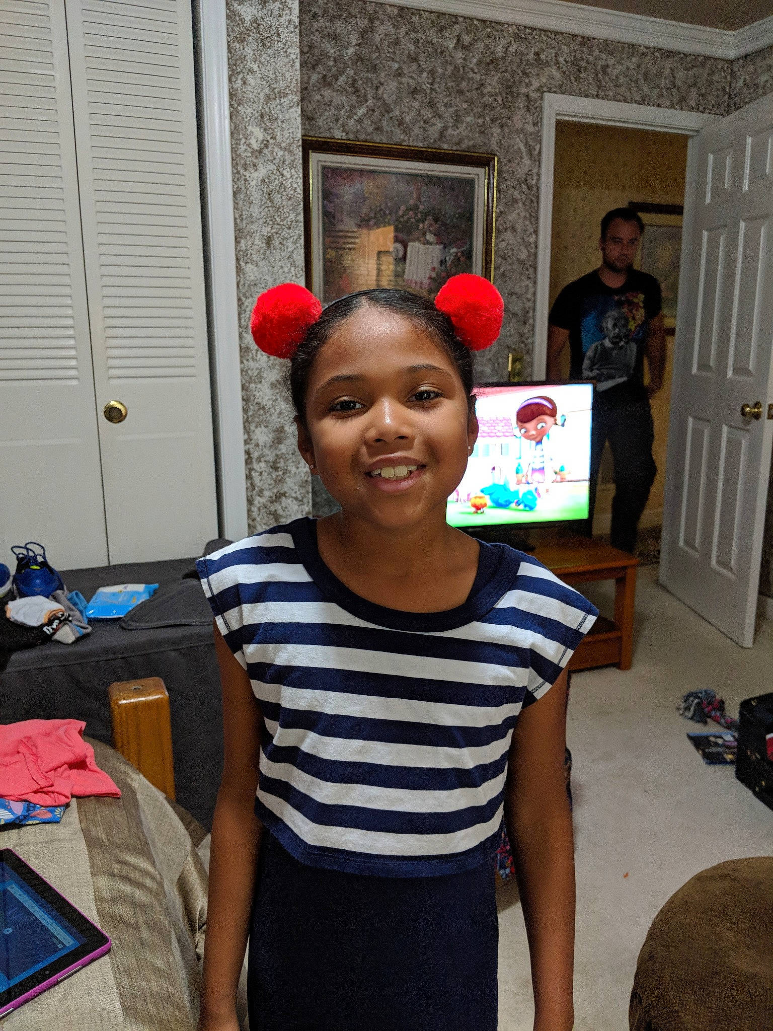 Yasmin joined the competition — help win amazing prizes! design, event, fashion_accessory, fun, girl, hair, hairstyle, headgear, joy, person, smile