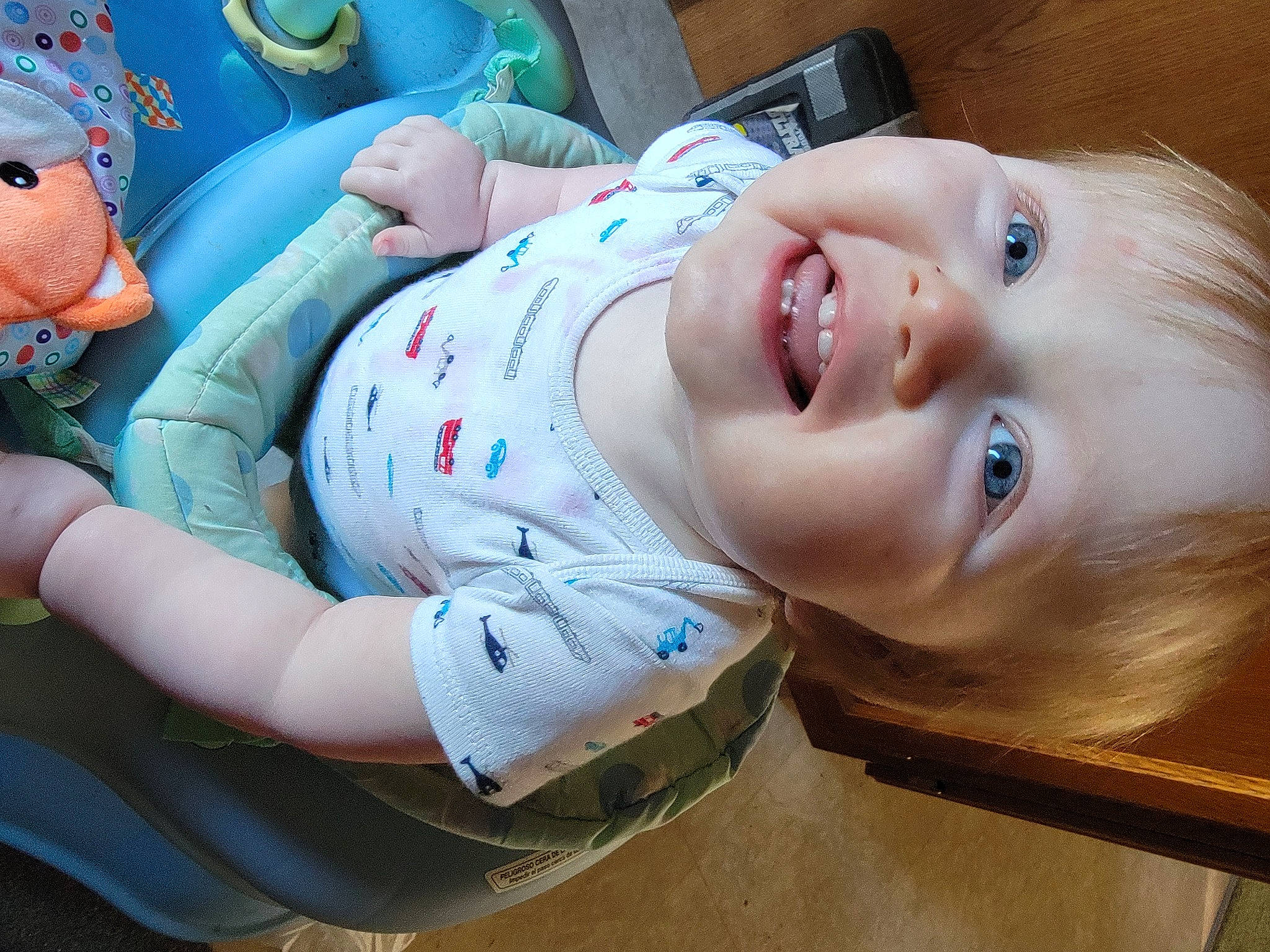 Salem joined the competition — help win amazing prizes! baby, baby_products, baby_toddler_clothing, cheek, child, fun, happy, headgear, human_body, laugh, leisure, mouth, nose, organ, person, product, skin, smile, toddler, toy
