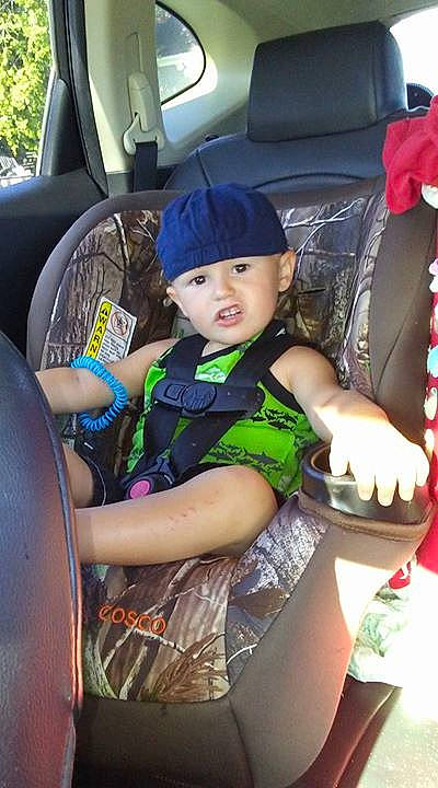 Chase joined the competition — help win amazing prizes! abdomen, black_hair, car, car_seat, child, fun, girl, headwear, leg, product, toddler