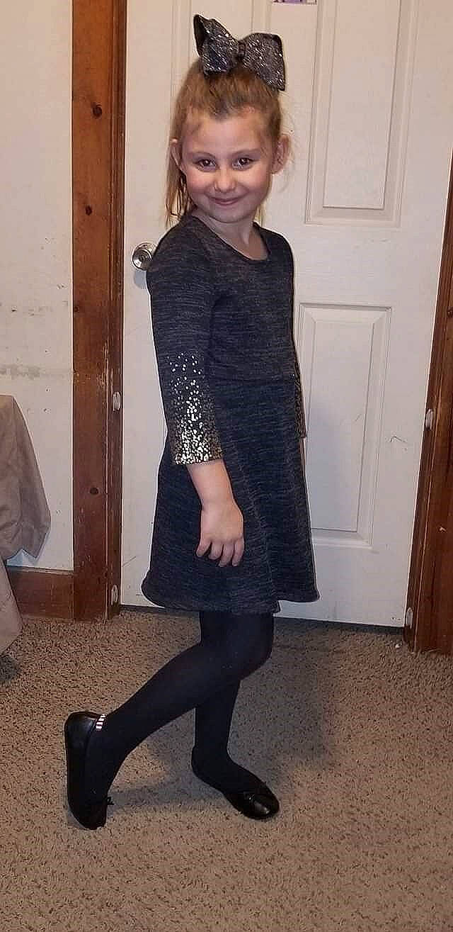 Pyper joined the competition — help win amazing prizes! black, blond, clothing, cocktail_dress, dress, fashion, fashion_accessory, footwear, high_heels, joy, knee, leg, leggings, little_black_dress, outerwear, pantyhose, person, riding_boot, shoe, stocking