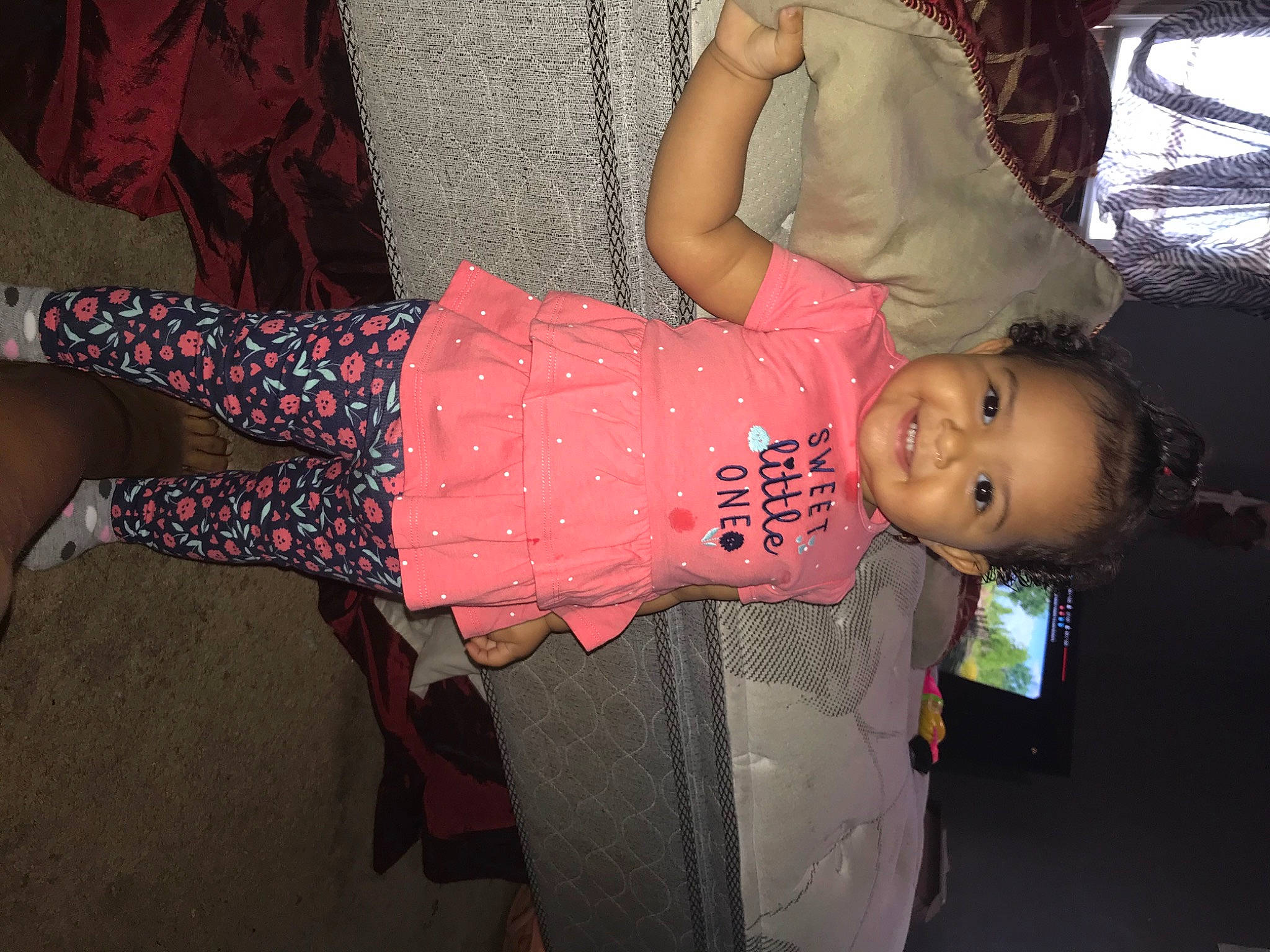 Imara joined the competition — help win amazing prizes! child, joy, person, pink, trunk