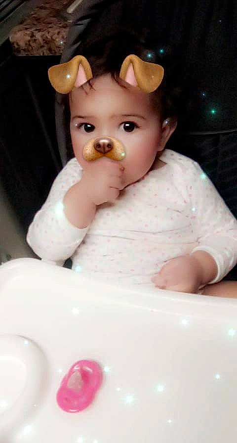 Imara joined the competition — help win amazing prizes! baby, cheek, child, ear, person, pink, skin, toddler