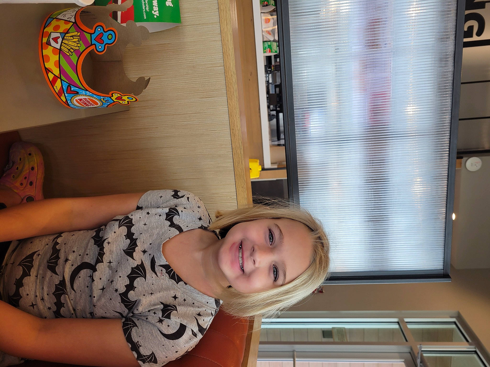 Lorelei joined the competition — help win amazing prizes! child, comfort, elbow, fun, happy, human_leg, joint, joy, knee, machine, organ, person, room, sitting, smile, t_shirt, thigh, vacation, visual_arts, window