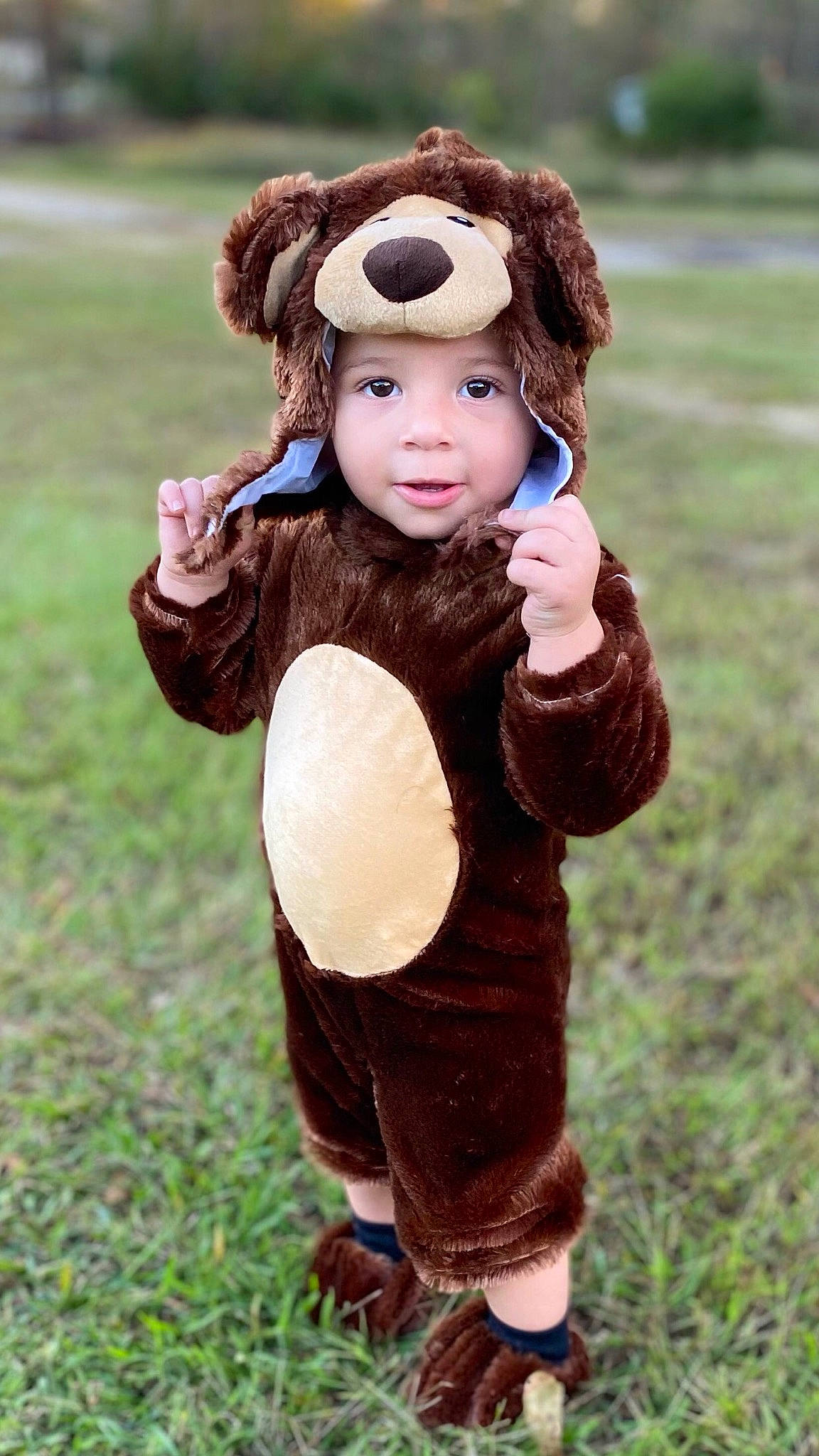 Kaizer joined the competition — help win amazing prizes! baby_toddler_clothing, baby_toys, brown, brown_hair, costume_accessory, fawn, fur, grass_family, headband, headwear, liver, natural_material, people_in_nature, person, plush, toy, wool