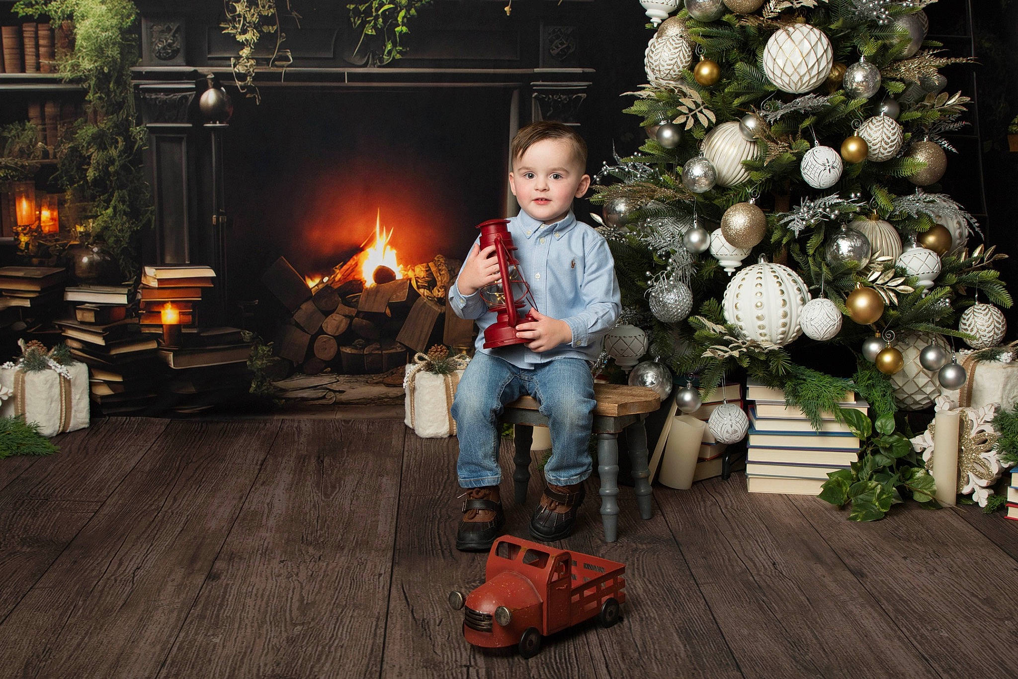 Kamdyn Reece joined the competition — help win amazing prizes! christmas, christmas_decoration, christmas_eve, christmas_ornament, christmas_tree, conifer, event, evergreen, flooring, holiday, holiday_ornament, living_room, musical_instrument, ornament, person, plant, toddler, tradition, tree, winter