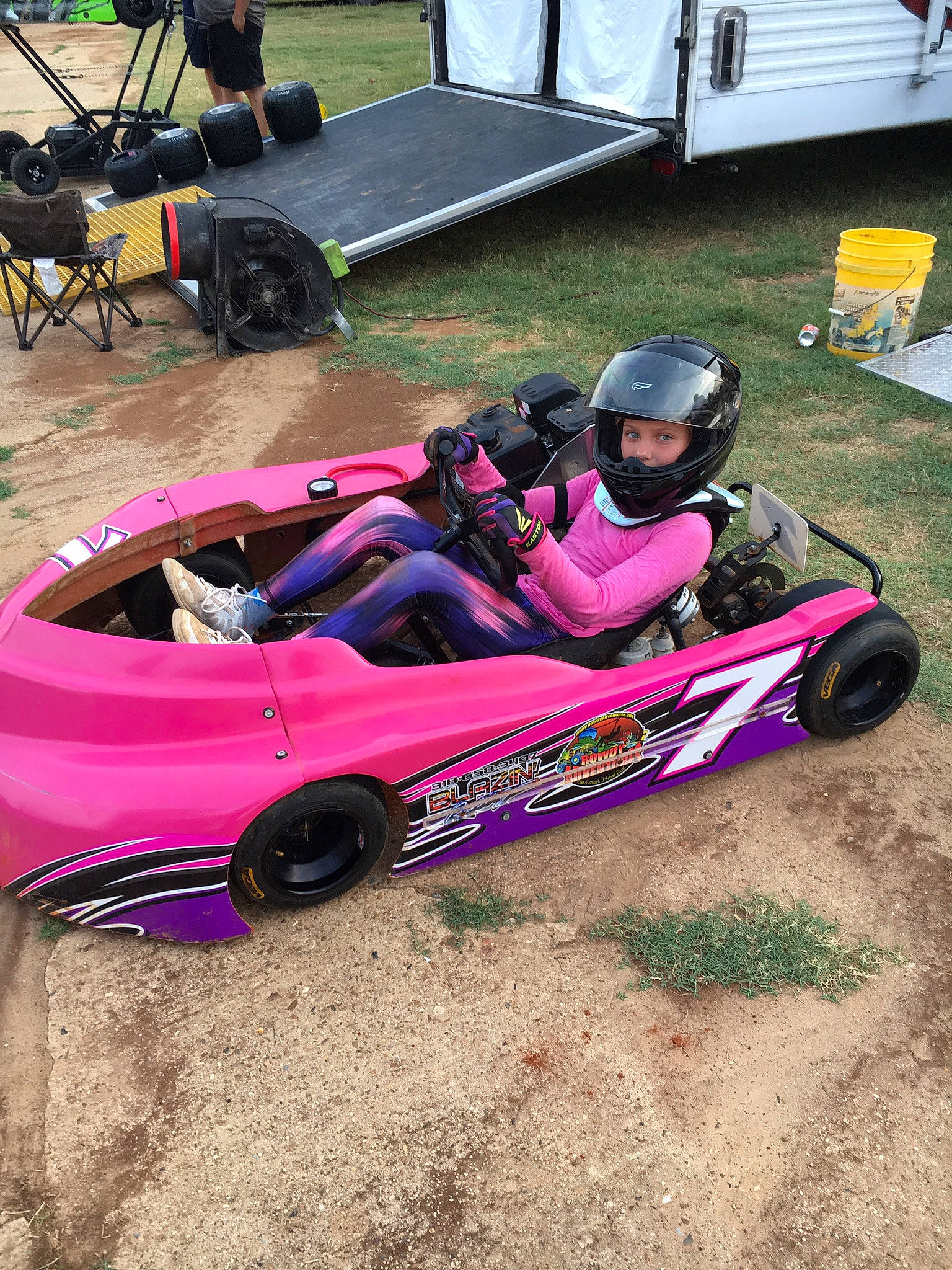 Calista joined the competition — help win amazing prizes! auto_racing, automotive_design, automotive_exterior, automotive_tire, automotive_wheel_system, car, formula_one_tyres, formula_racing, go_kart, headwear, helmet, motor_vehicle, motorsport, open_wheel_car, person, race_car, race_track, racing, sports, tire